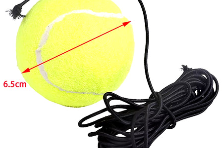 Heavy Duty Tennis Training Aids Base with Elastic Rope Ball Practice Self-Duty Rebound Tennis Trainer Partner Sparring Device