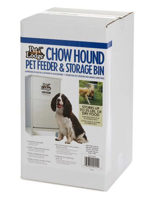 Load image into Gallery viewer, Alimento Seco Automático De Acero Para Perro Chow Hound Capacidad De 25 Libras
