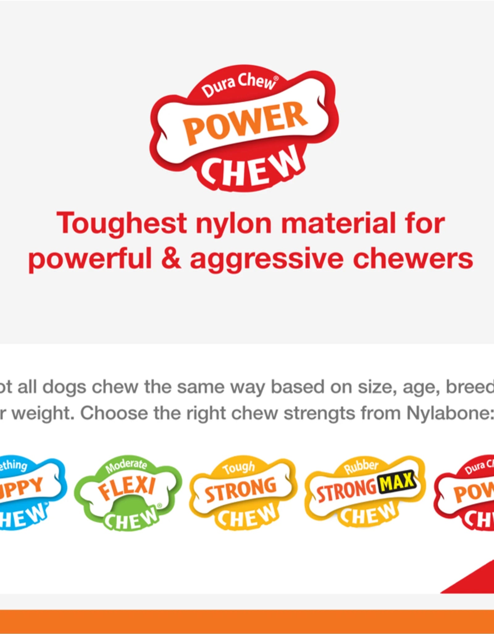 Power Chew Comfort Hold X Bone Dog Toy, Dog Chew Toy, Beef Flavor, Large, 1 Count