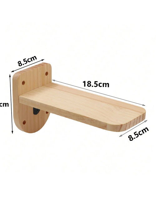 Load image into Gallery viewer, Cat Wall Climbing Shelf Steps Ladder Scratching Post Scratcher Bed Hiding House for Cats Tree Tower Pet Furniture Accessories
