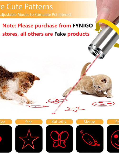 Load image into Gallery viewer, Juguete Puntero Láser Recargable Para Gatos, Juguete Interactivo Para Gatos, Gatitos Y Perros Con Ratón, Plateado
