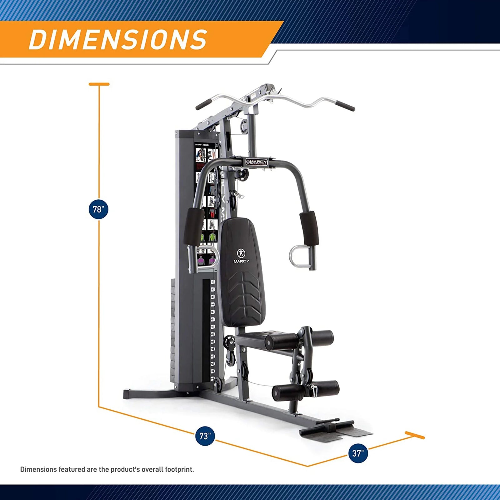 Estación De Entrenamiento Para Gimnasio En Casa Con Pesas, Sistema De Entrenamiento De Cuerpo Completo, Blanco