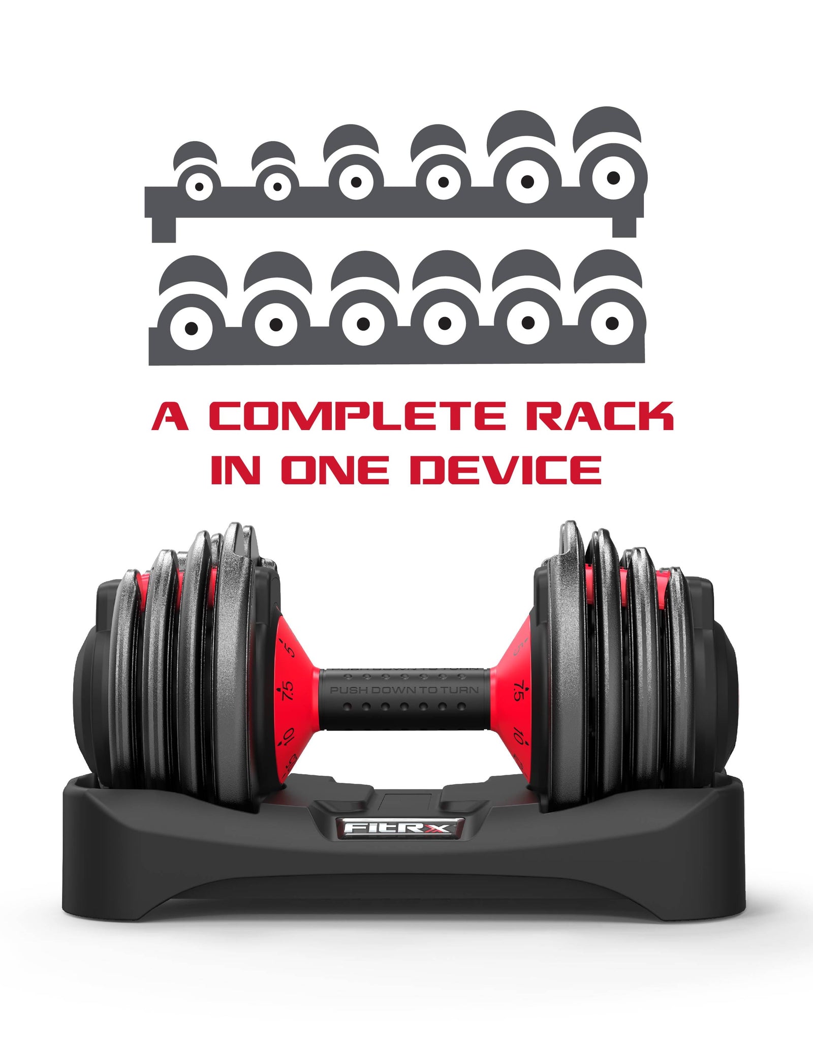 Adjustable Dumbbells 2-Pack, 25Lb Smartbell Dumbbell Set with 9-In-1 Quick-Select Weights, 2.5Lb Increments for Home Gym