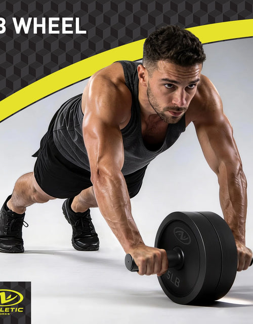 Load image into Gallery viewer, Juego De Mancuernas Ajustables 5 En 1 De 40 Lb, Ejercicios De Fitness Para Gimnasio En Casa, Negro, Orificios De 1 Pulgada Compatibles Con Barra De Tamaño Estándar
