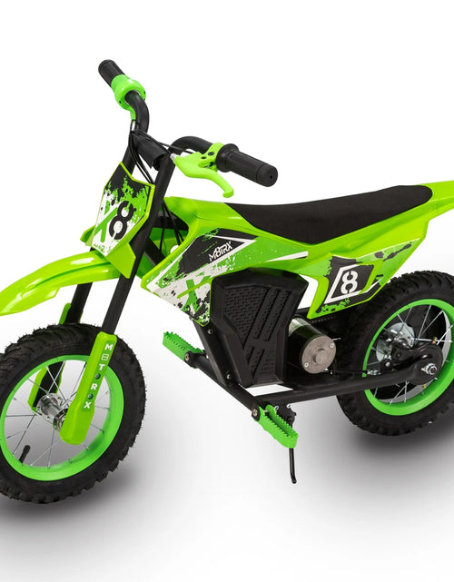 Load image into Gallery viewer, M8TRX Moto De Cross Eléctrica Para Niños Mini Verde De 12V, Motocicleta De Juguete a Batería, Para Niños De 5 Años En Adelante
