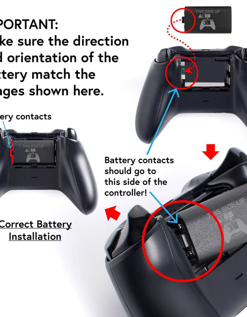 Load image into Gallery viewer, Paquete De 2 Baterías Recargables Compatibles Con Xbox Series X, Series S Y Xbox One - Incluye 2 Baterías De 2800Mah Y Estación De Carga - Indicador LED Inteligente
