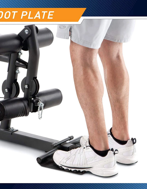 Load image into Gallery viewer, Estación De Entrenamiento Para Gimnasio En Casa Con Pesas, Sistema De Entrenamiento De Cuerpo Completo, Blanco
