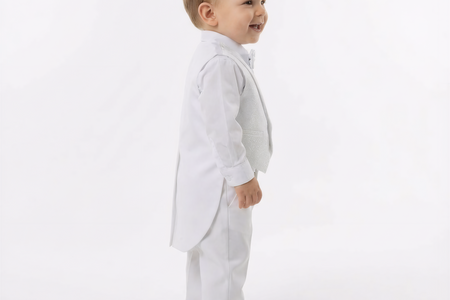 Archie's Penguin Tail Vest Set
