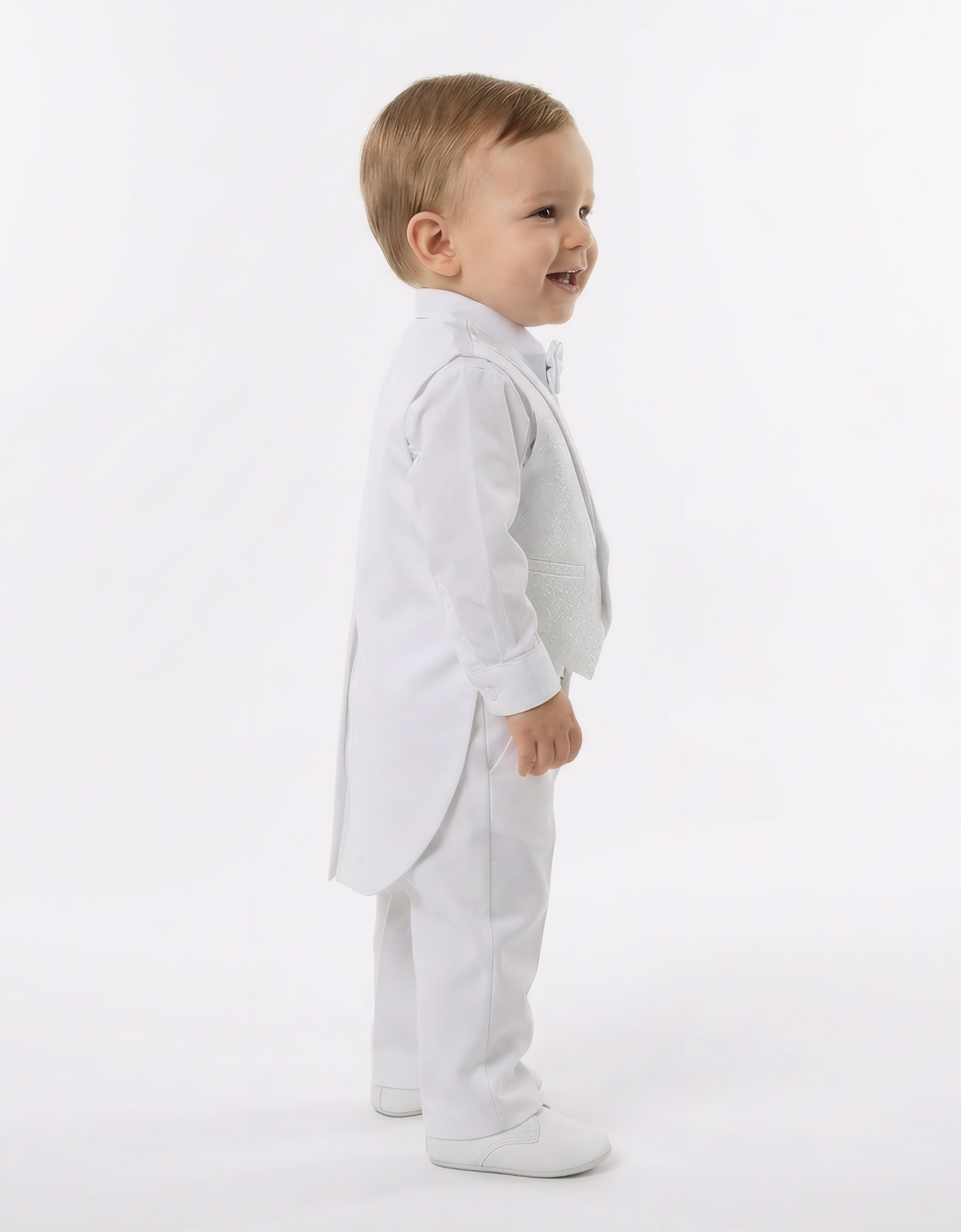Archie's Penguin Tail Vest Set