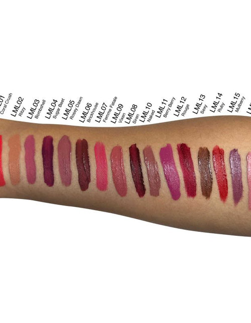 Load image into Gallery viewer, Liquid to Matte Lipstick | Paraben free, Gluten-free, Vegan, Cruelty-free
