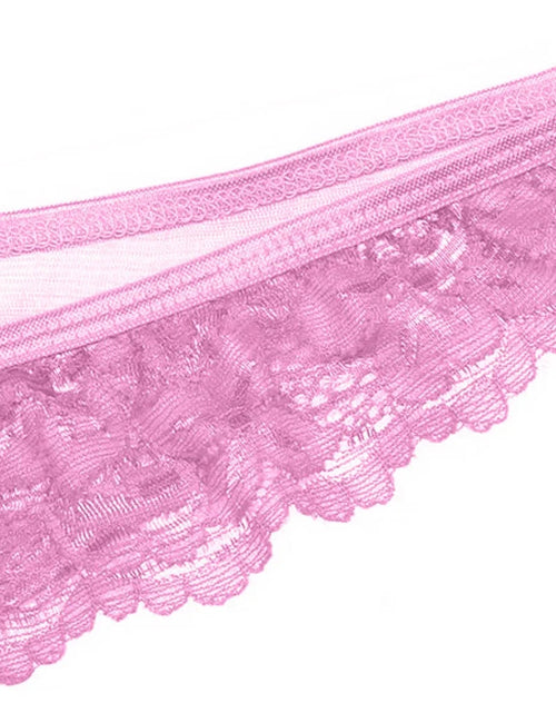 Load image into Gallery viewer, Lingerie for Men Hot Floral Lace Mesh Semi See-Through Briefs Bikini Underwear Underwear
