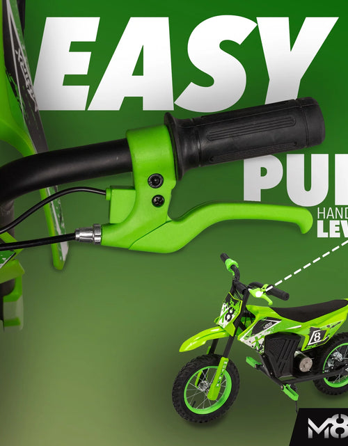 Load image into Gallery viewer, M8TRX Moto De Cross Eléctrica Para Niños Mini Verde De 12V, Motocicleta De Juguete a Batería, Para Niños De 5 Años En Adelante
