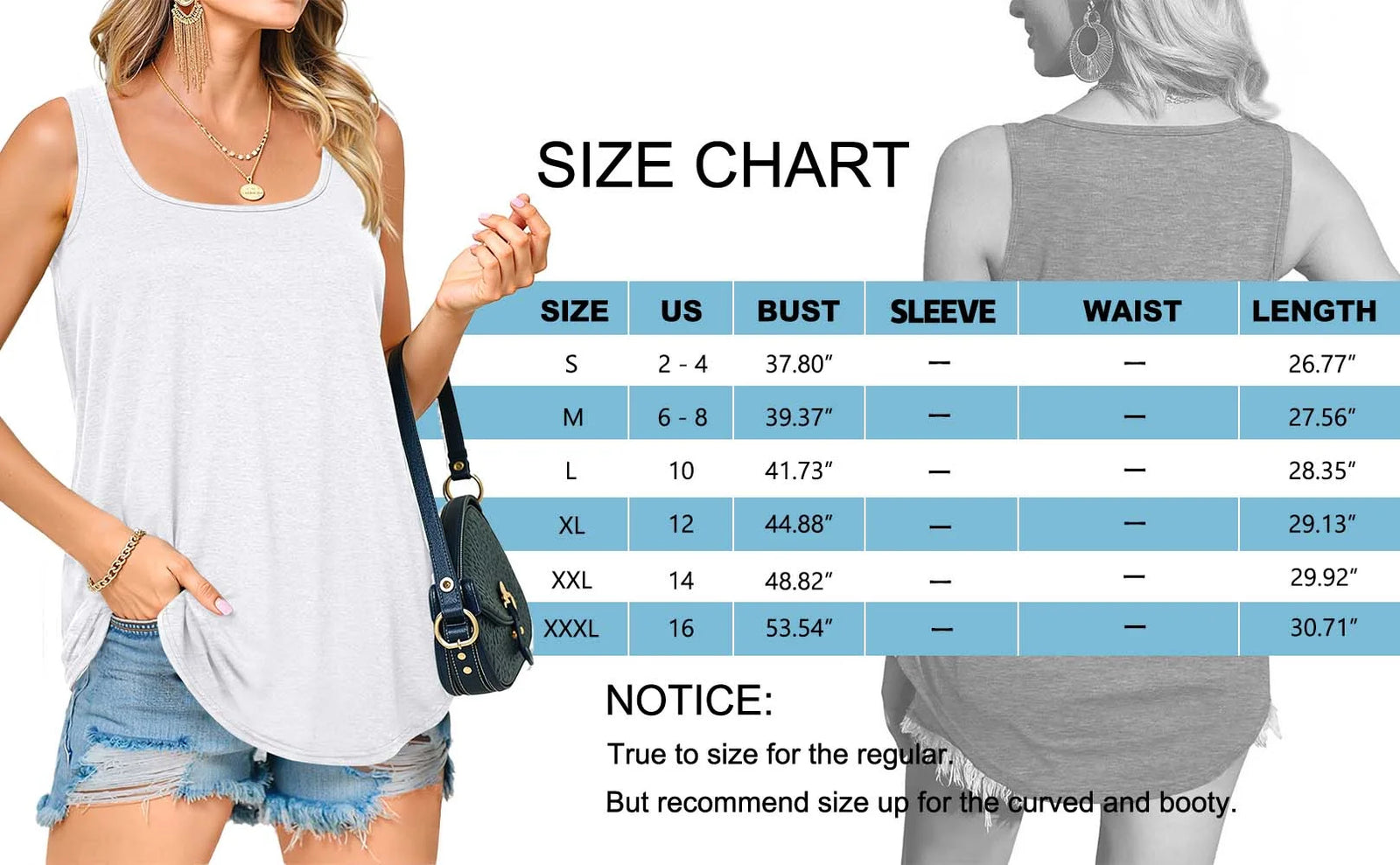 Blusas Sin Mangas De Verano Para Mujer Con Cuello En U, Casuales Y Fluidas