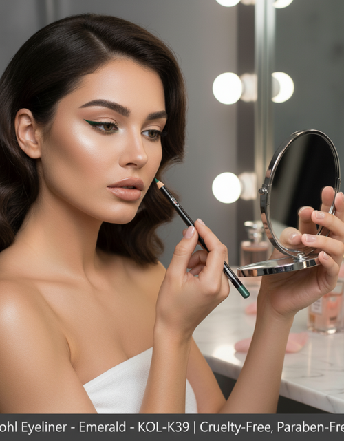 Load image into Gallery viewer, Kohl Eyeliner – Emerald – KOL-K39 | Cruelty-Free, Paraben-Free
