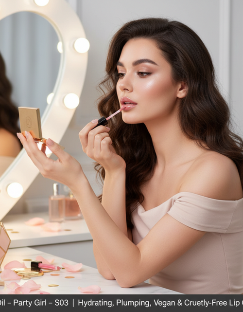 Load image into Gallery viewer, lip-oil-party-girl-s03-cruelty-free-vegan-paraben-free
