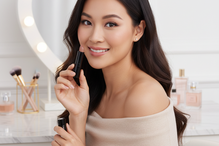 Luxury Cream Lipstick – Naughty Nude – KB2 | Hydrating, Long-Wear, Vegan & Paraben-Free Lip Color